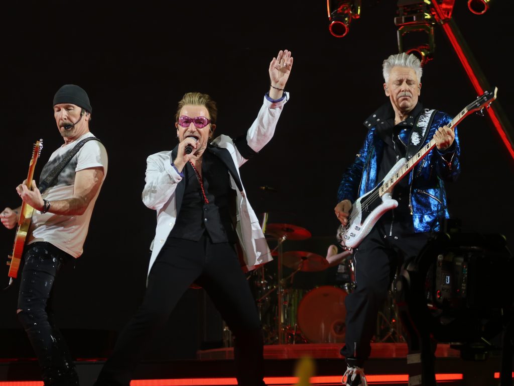 U2 koncert Las Vegasban 2024-ben